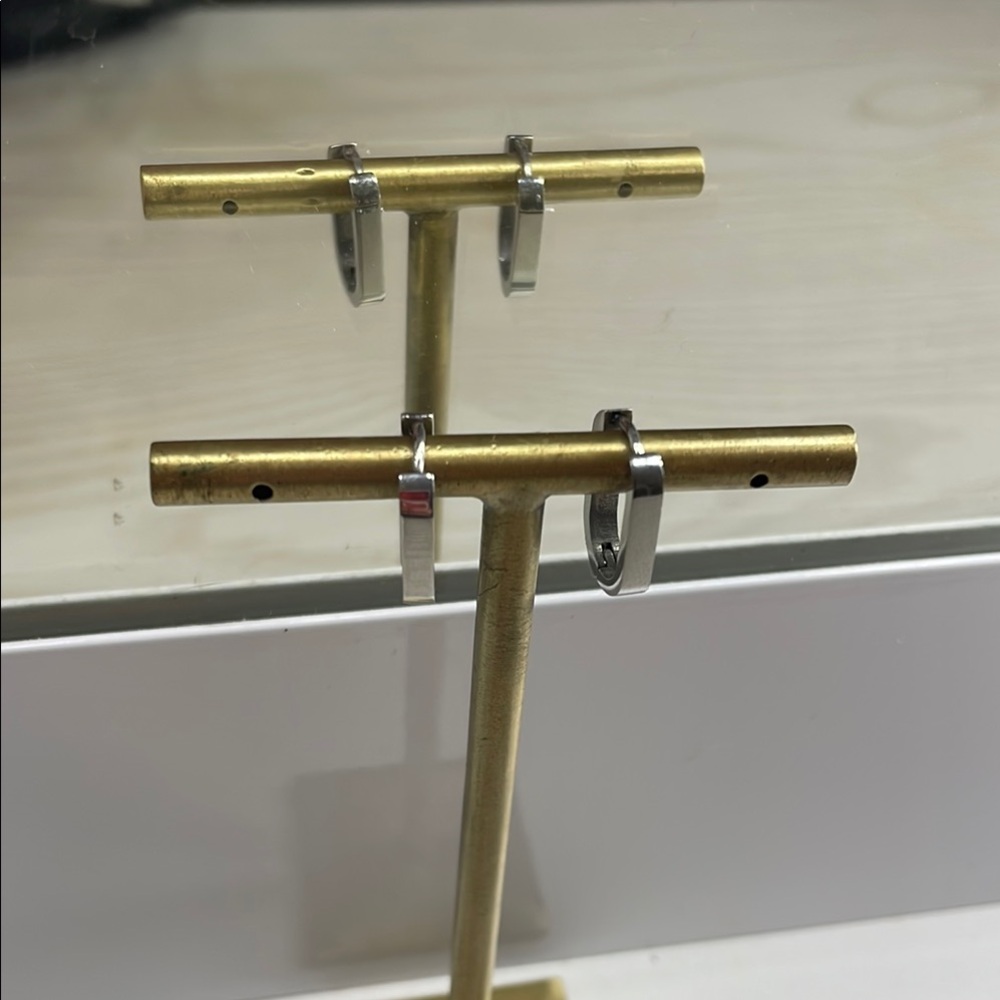 Implant grade Titanium Hoop Earrings